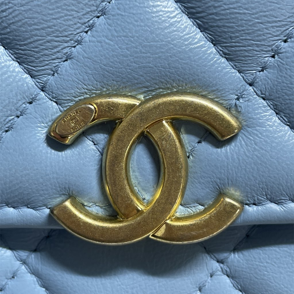 Chanel Quilted Lambskin Candy Chain Wallet - 5