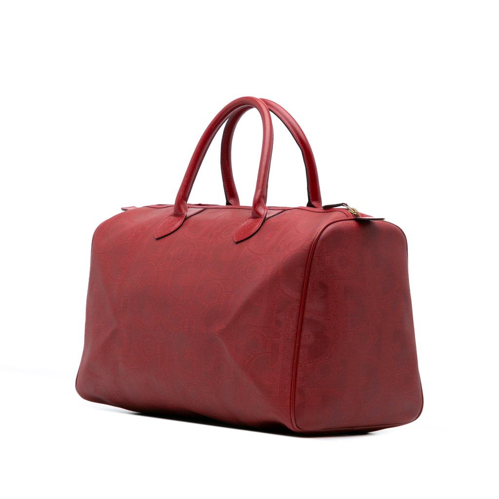 Dior Diorissimo Trotter Coated Canvas Travel Bag - 2