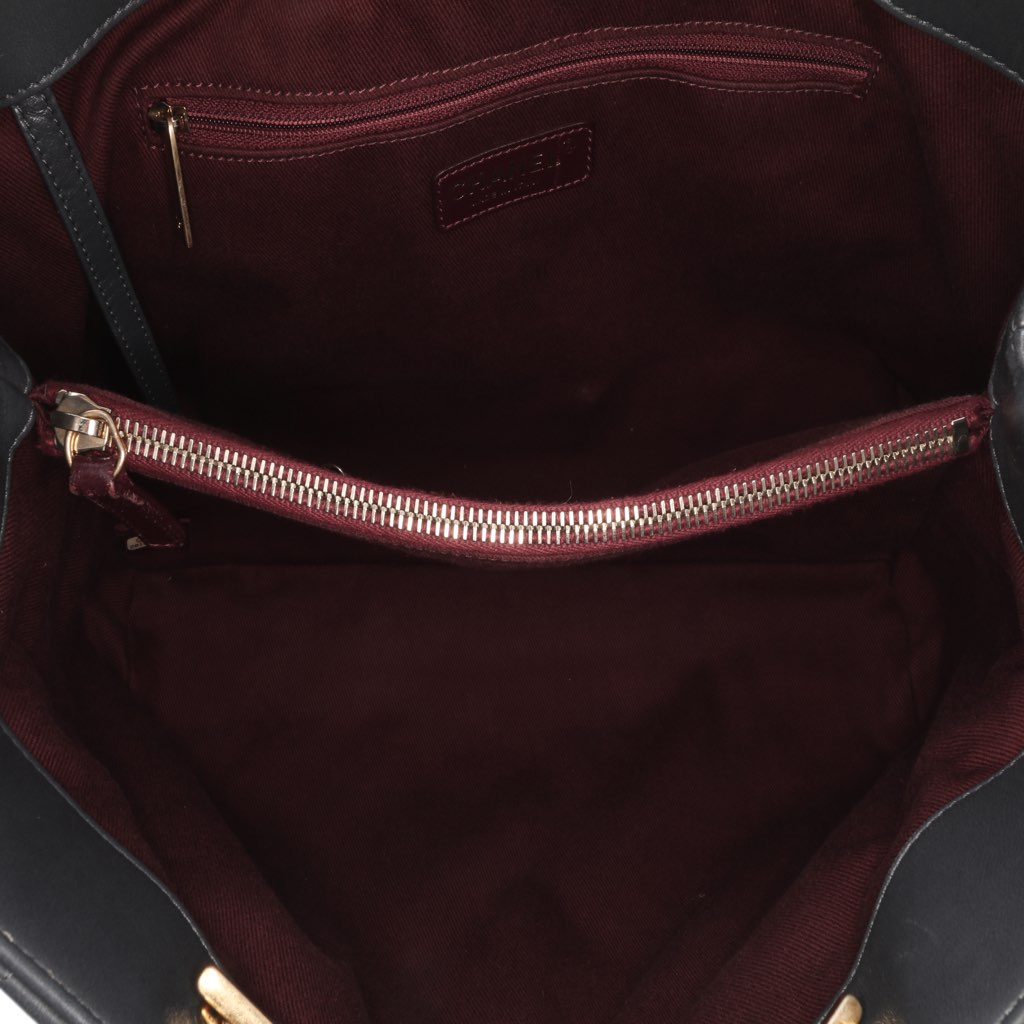 Chanel CC Quilted Lambskin Pin Tuck Tote - 4