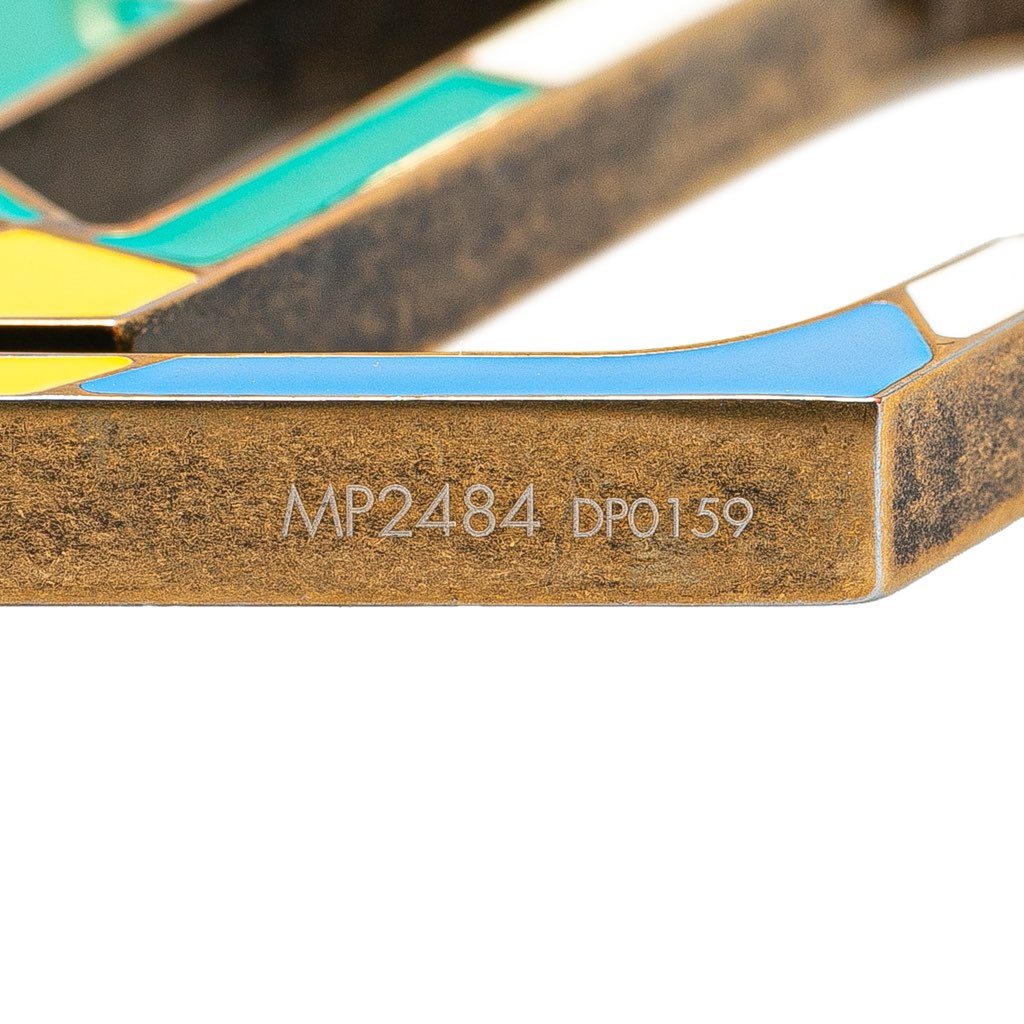 Louis Vuitton Gold Plated LV Flag Key Ring and Bag Charm - 4