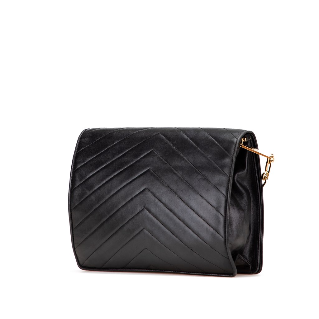 Yves Saint Laurent Leather Y Stitch Chain Crossbody - 2