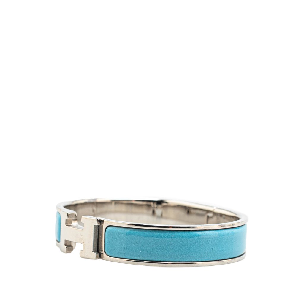 Hermès Narrow Enamel Clic H Bracelet PM - 2