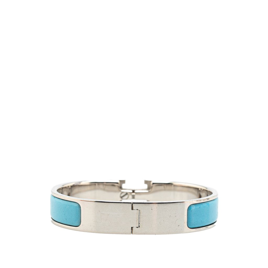 Hermès Narrow Enamel Clic H Bracelet PM - 3
