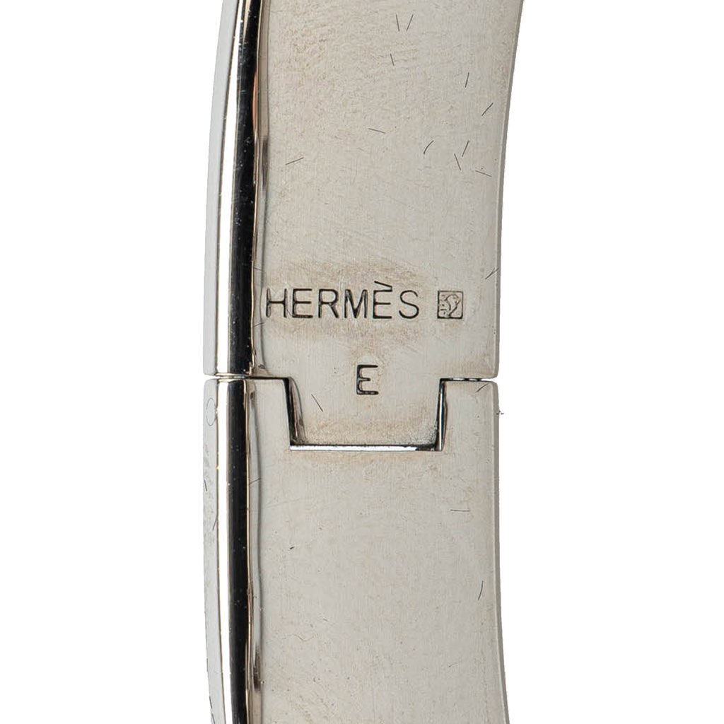 Hermès Narrow Enamel Clic H Bracelet PM - 4