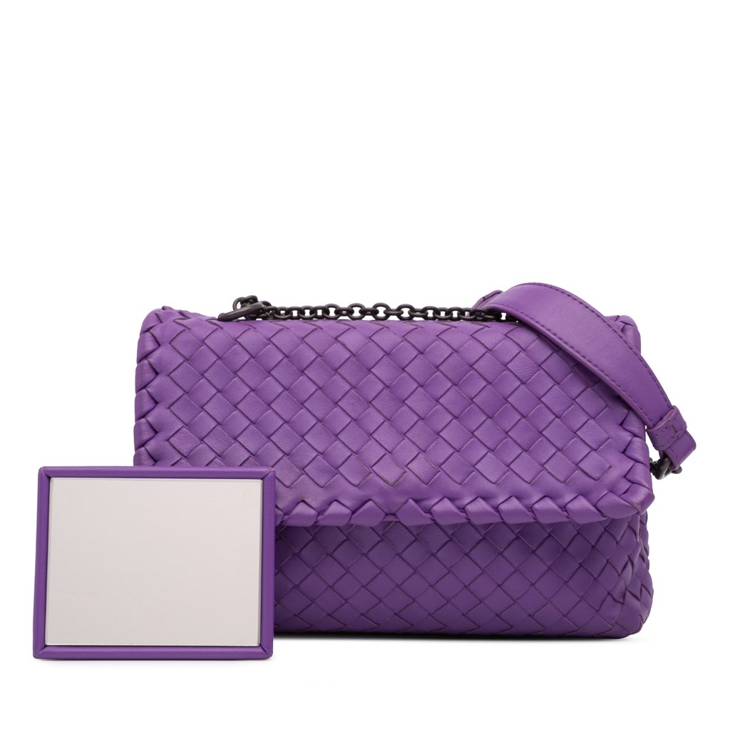 Bottega Veneta Baby Nappa Intrecciato Olimpia Crossbody - Image 16