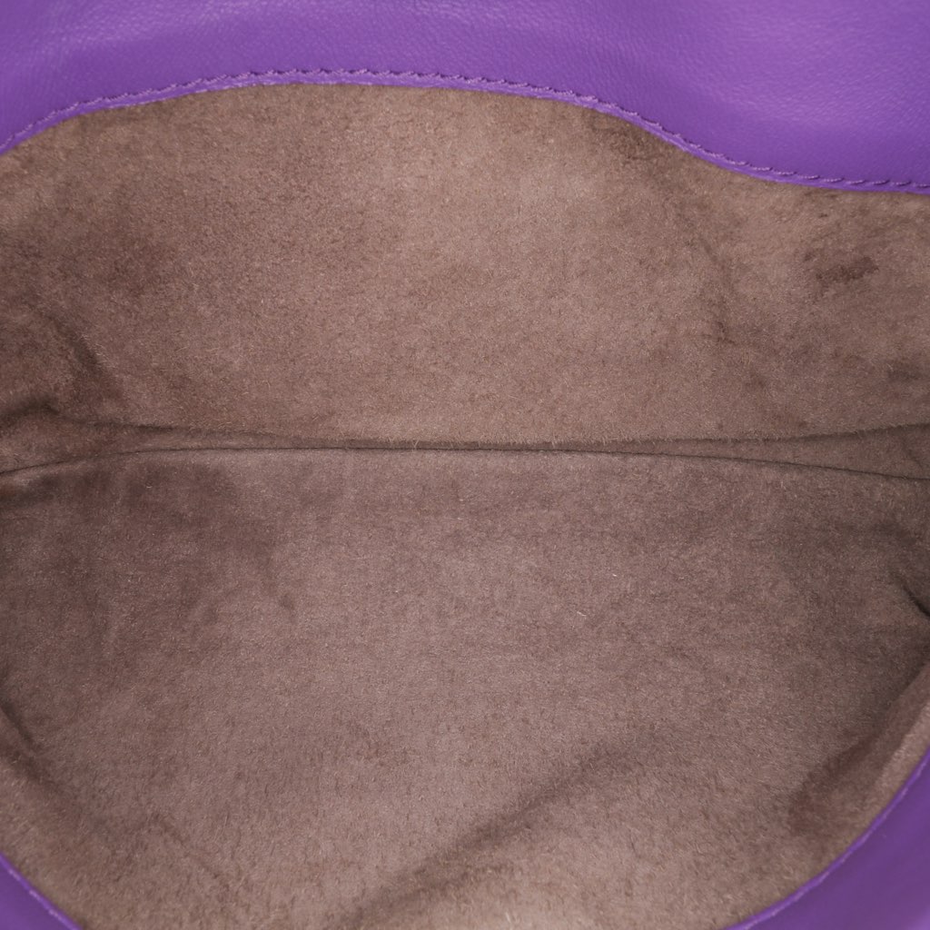 Bottega Veneta Baby Nappa Intrecciato Olimpia Crossbody - Side view