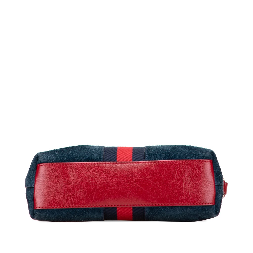 Gucci Small Suede Ophidia Dome Crossbody - Image 6