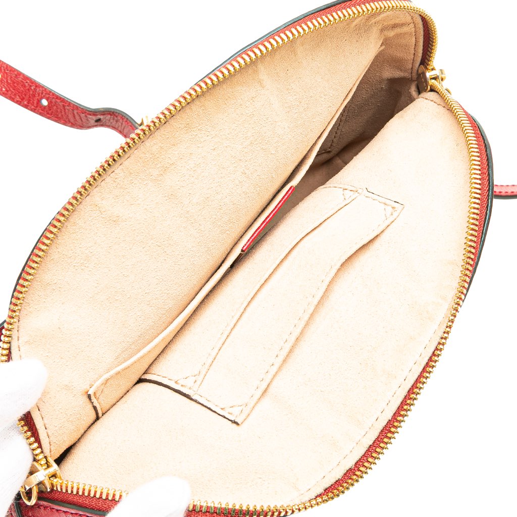 Gucci Small Suede Ophidia Dome Crossbody - Side view