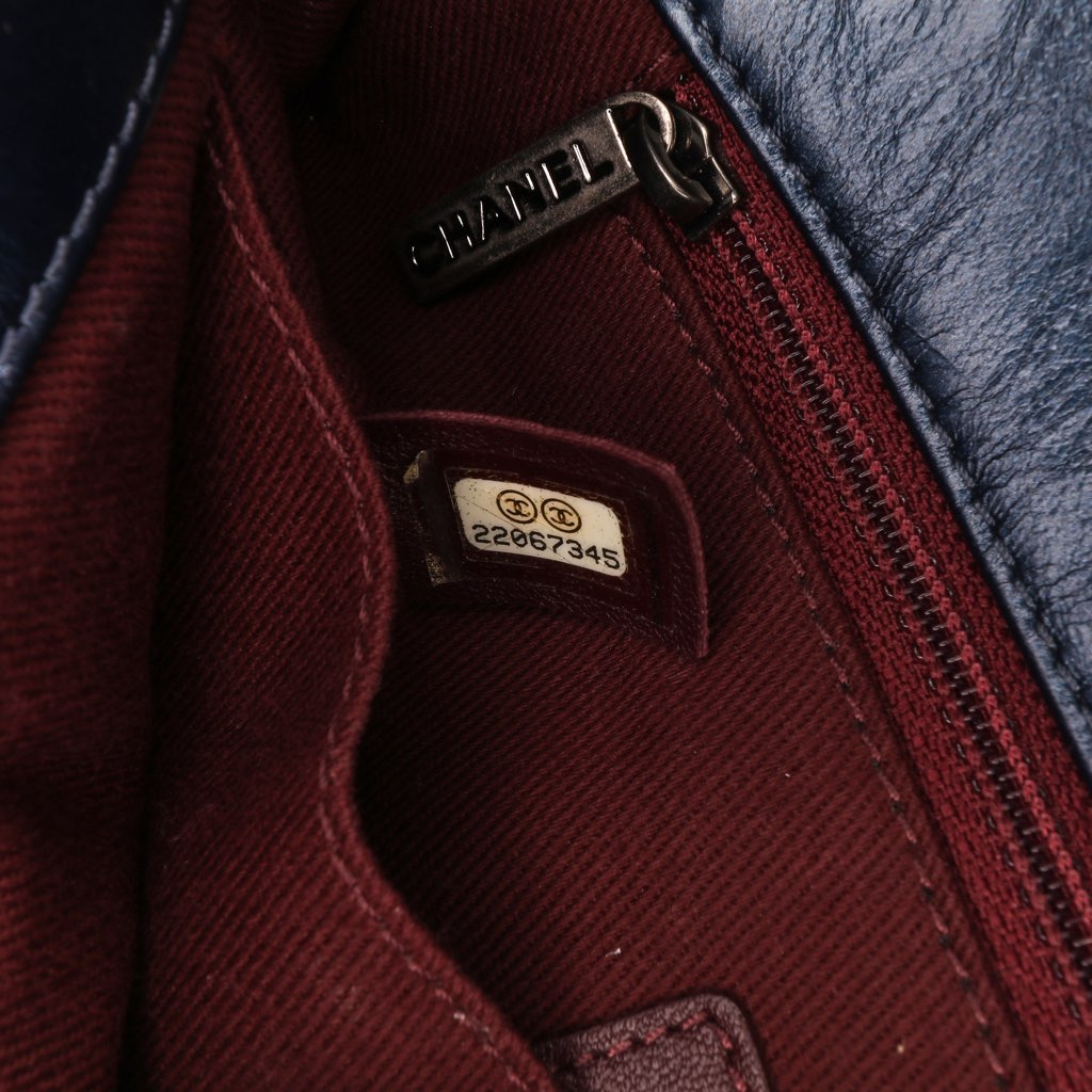 Chanel Quilted Glazed Calfskin Coco Pleats Flap - 5