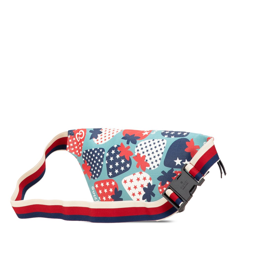 Gucci Children's Cosmic Strawberries Belt Bag - 2