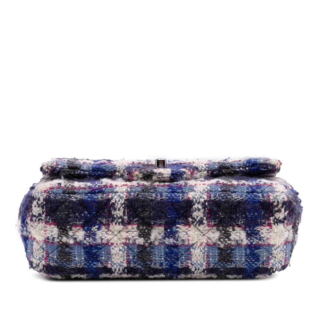 Chanel Mini Rectangular Classic Tweed Single Flap - Image 6