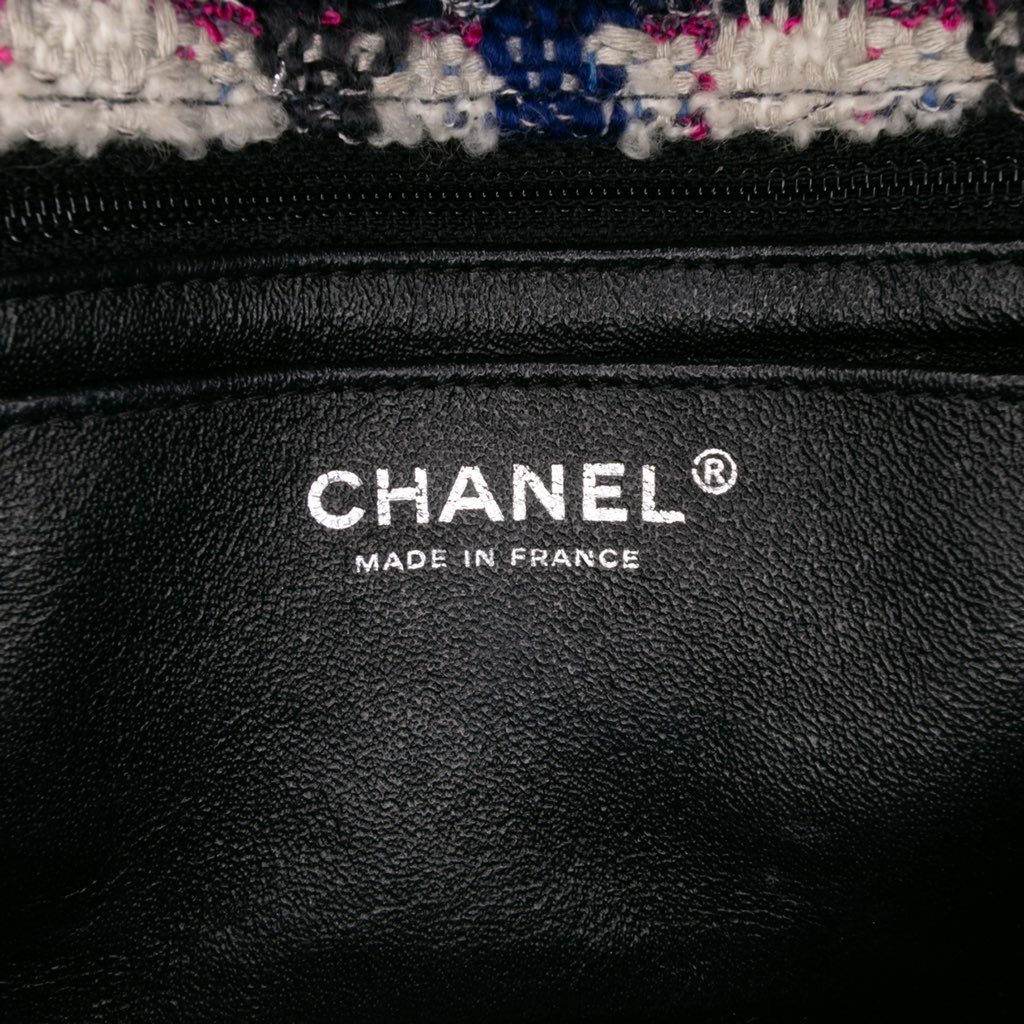 Chanel Mini Rectangular Classic Tweed Single Flap - Side view
