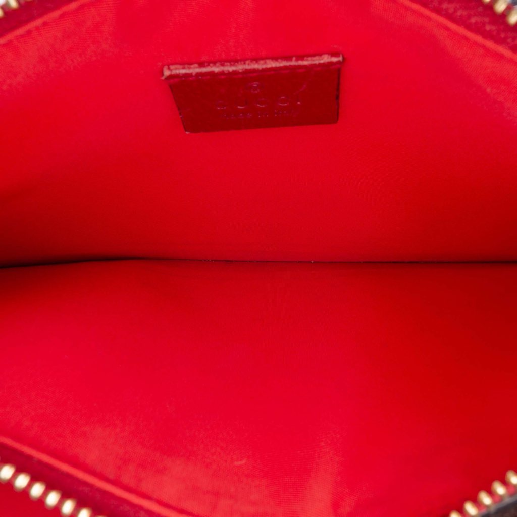 Gucci GG Supreme Bengal Double Zip Pochette - 4