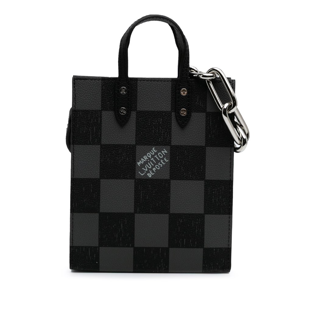 Louis Vuitton Damier Checkerboard Sac Plat XS