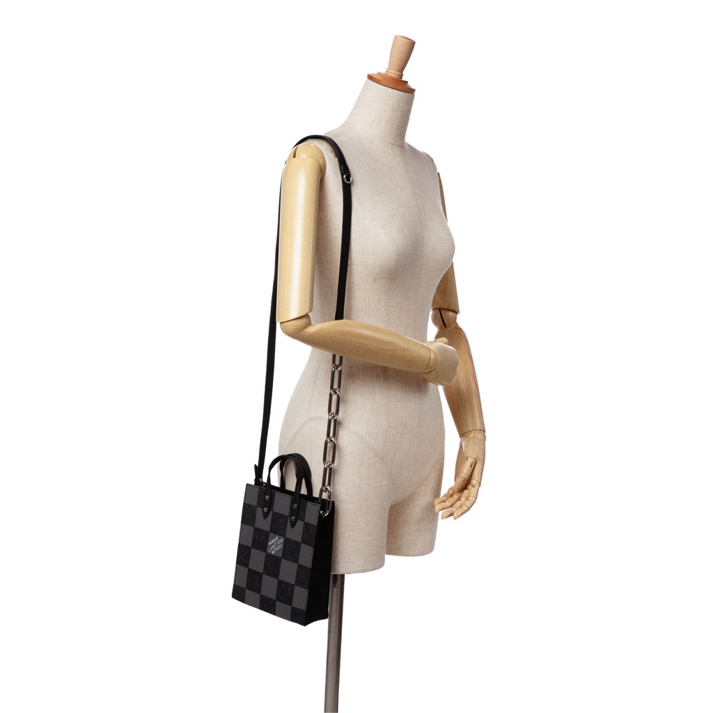 Louis Vuitton Damier Checkerboard Sac Plat XS - Image 10