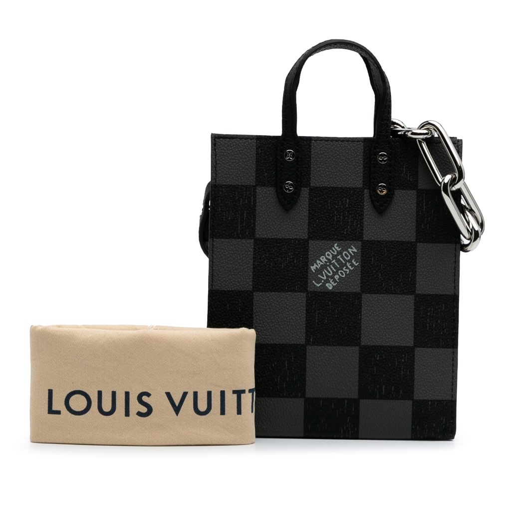 Louis Vuitton Damier Checkerboard Sac Plat XS - Image 11
