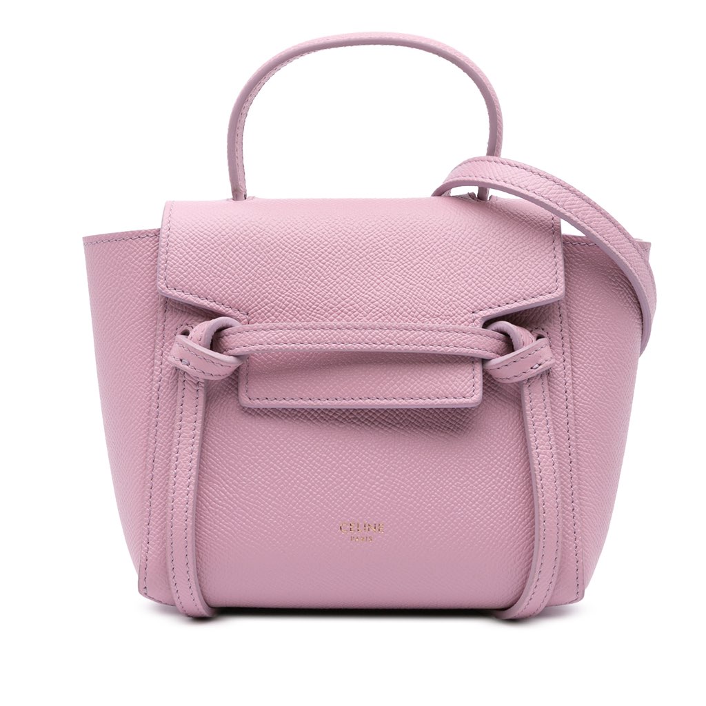 Celine Pico Grained Calfskin Belt Bag