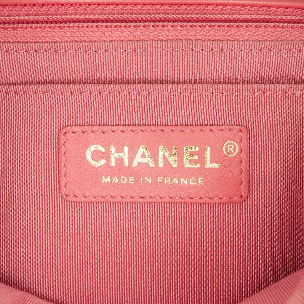 Chanel Medium Chevron Lambskin Statement Flap - 5