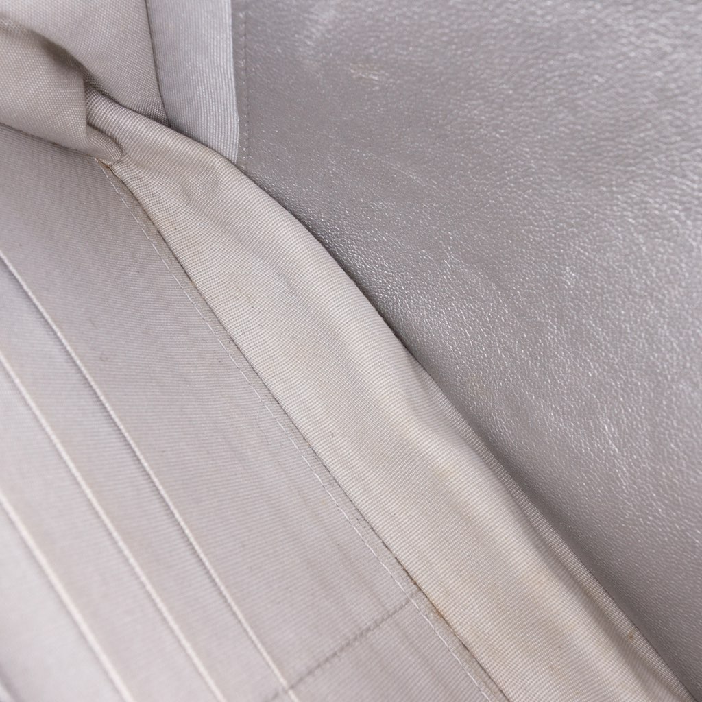 Chanel Chevron Quilted Metallic Lambskin Mademoiselle Wallet On Chain - 5