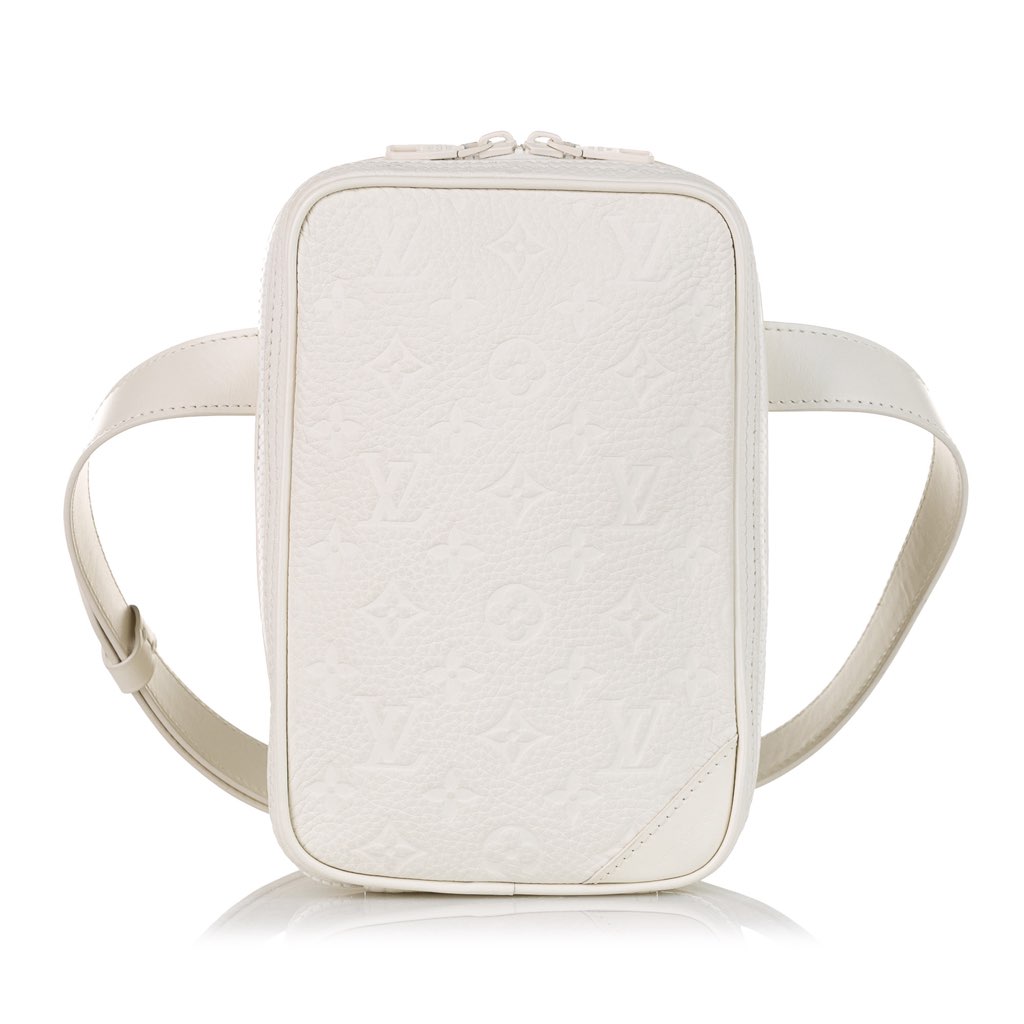 Louis Vuitton Monogram Taurillon Utility Side