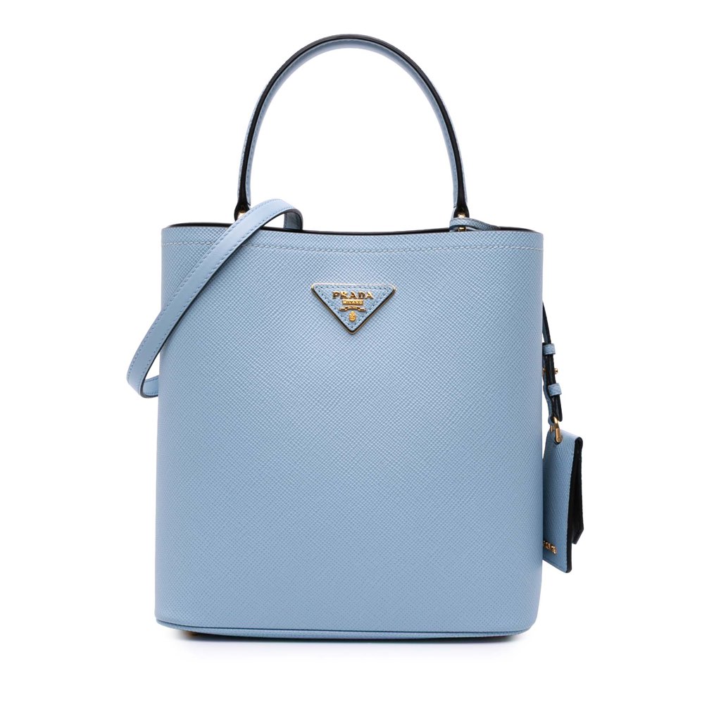 Prada Medium Saffiano Cuir Panier Satchel