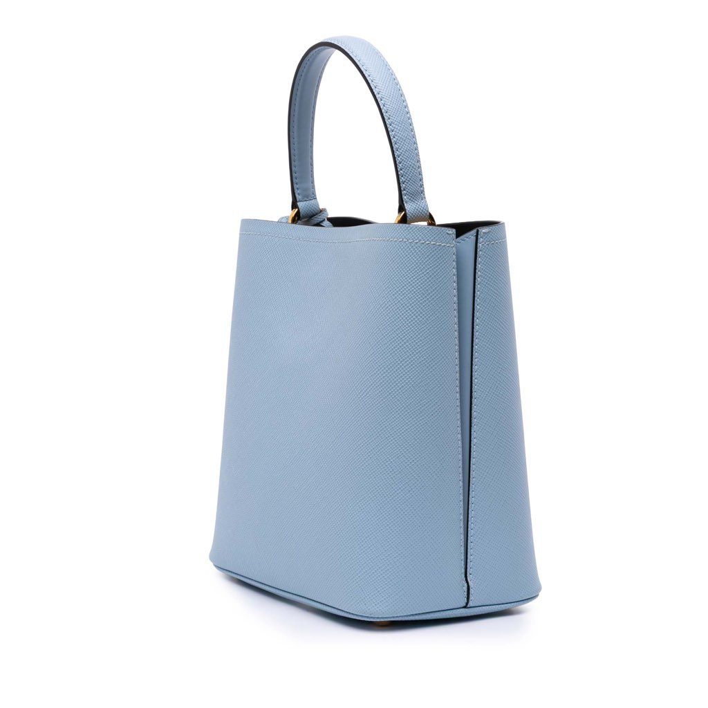 Prada Medium Saffiano Cuir Panier Satchel - 2