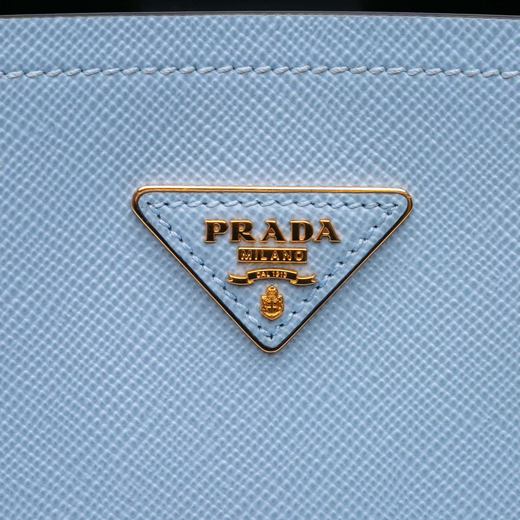 Prada Medium Saffiano Cuir Panier Satchel - 5