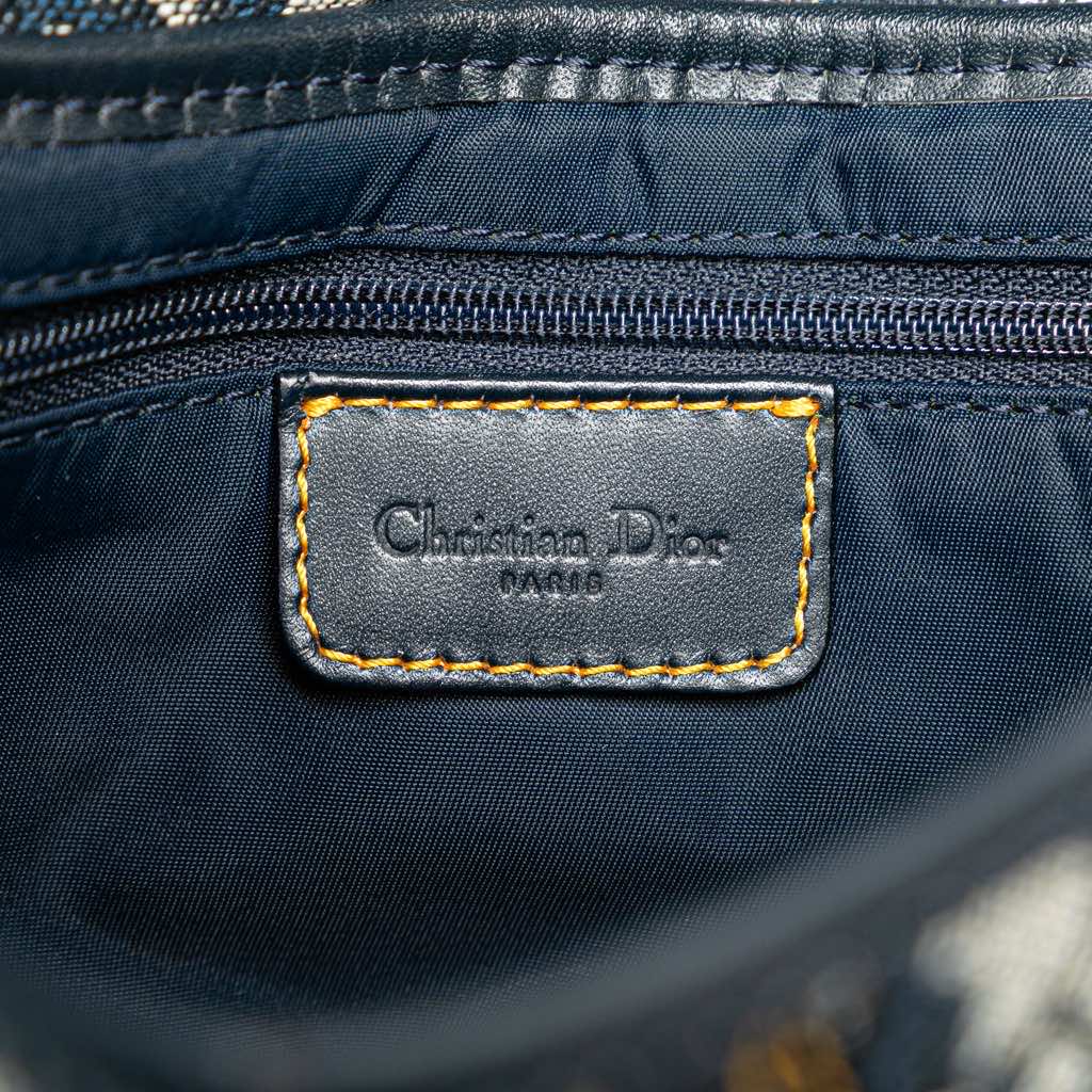 Dior Diorissimo Canvas Saddle Bag - 5