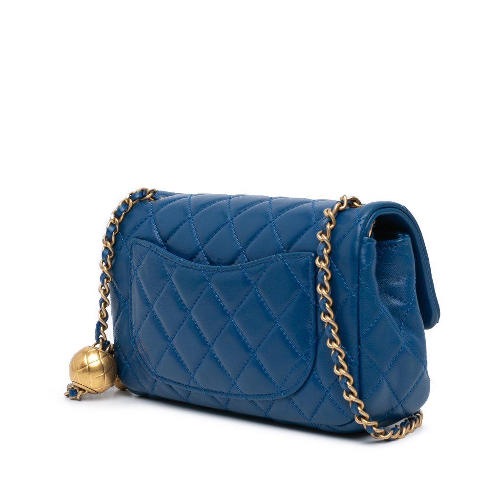 Chanel Mini Rectangular Lambskin Pearl Crush Flap - 2