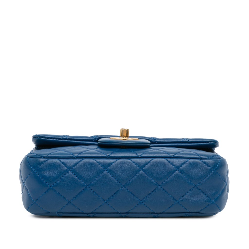 Chanel Mini Rectangular Lambskin Pearl Crush Flap - 3