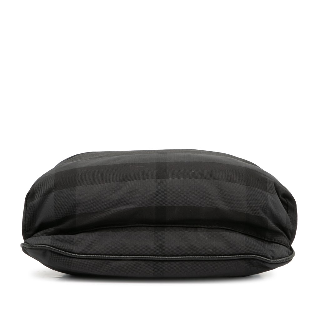 Burberry Tonal Check Canvas Crossbody - 5