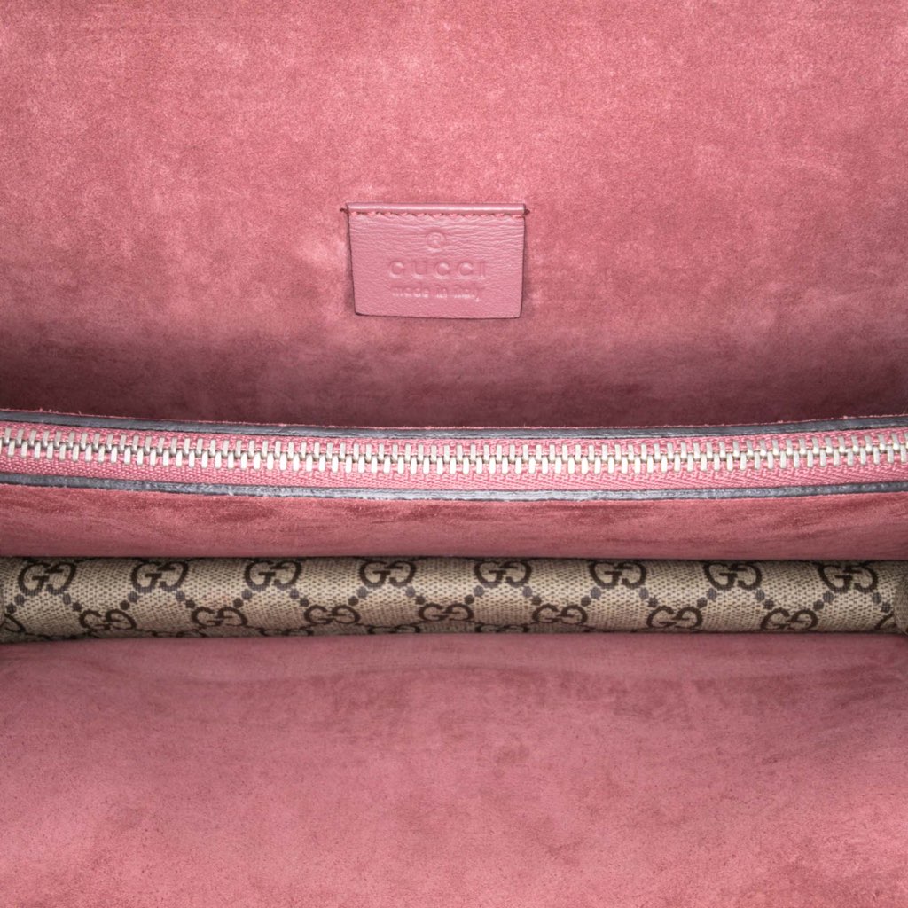 Gucci Medium GG Supreme Blooms Dionysus Shoulder Bag - 4