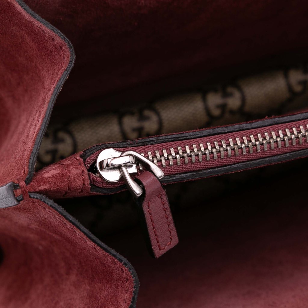 Gucci Medium GG Supreme Blooms Dionysus Shoulder Bag - 5