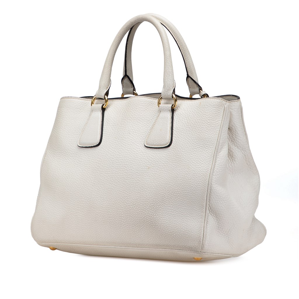 Prada Vitello Daino Open Convertible Tote - 2