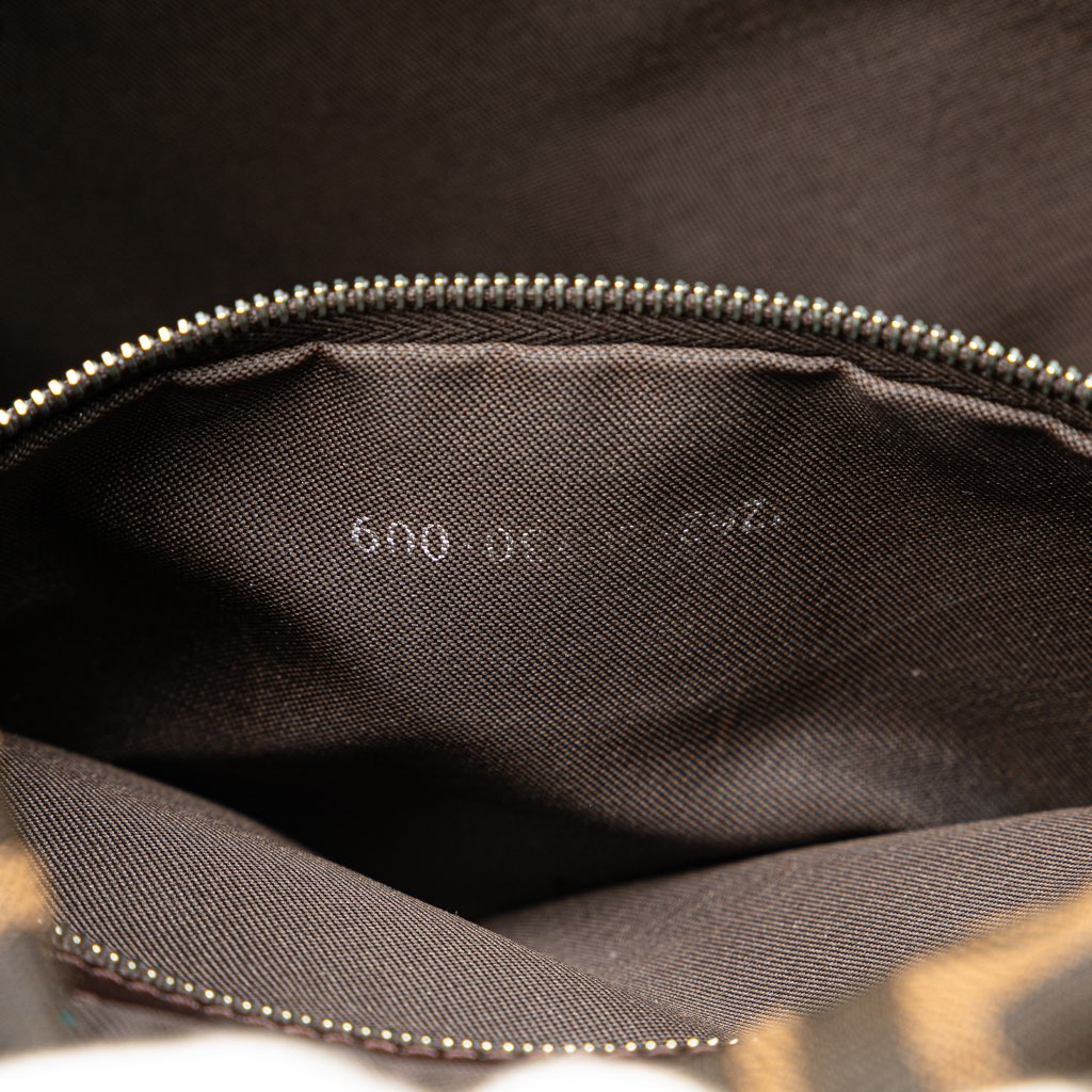 Fendi Zucca Canvas Shoulder Bag - Detail 1