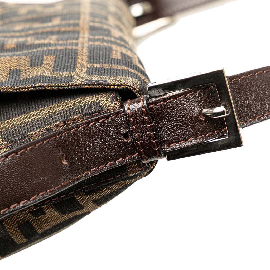 Fendi Zucca Canvas Shoulder Bag - Image 11