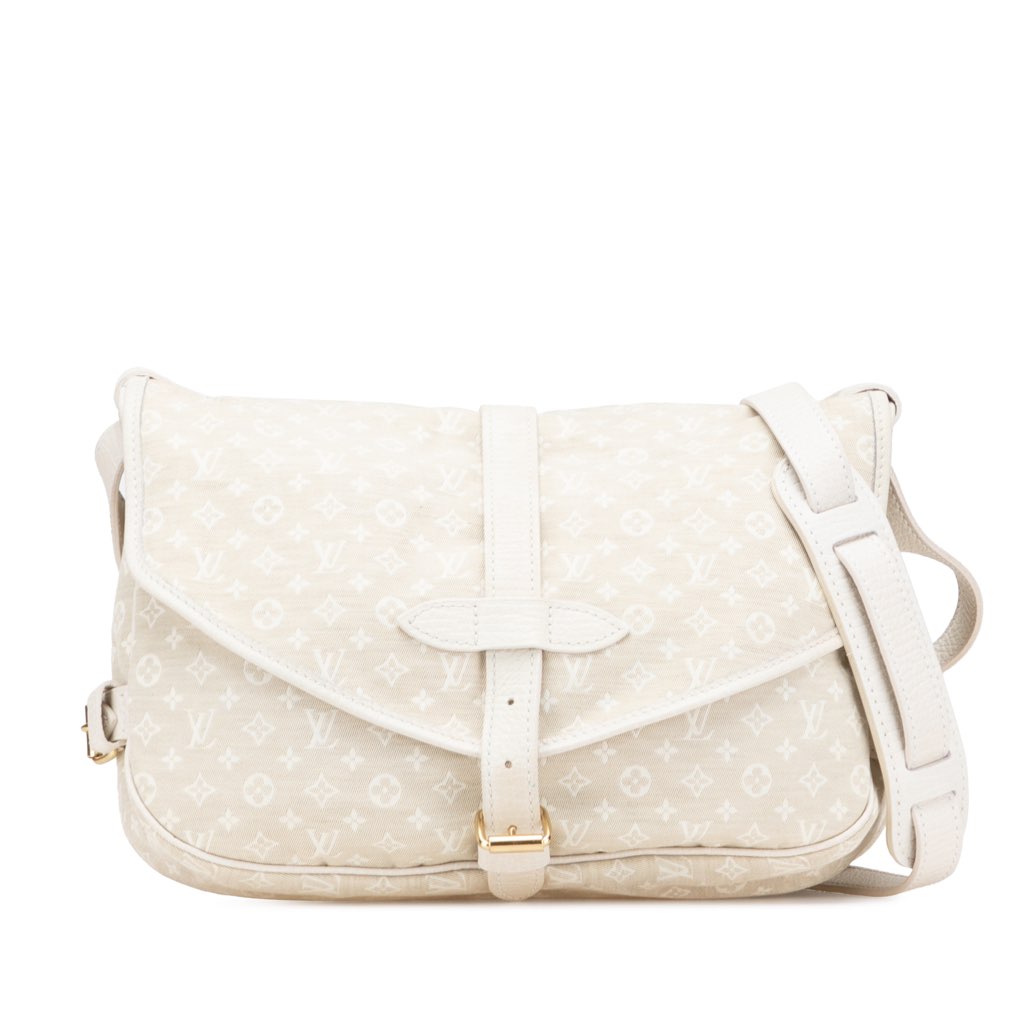 Louis Vuitton Monogram Mini Lin Saumur 30