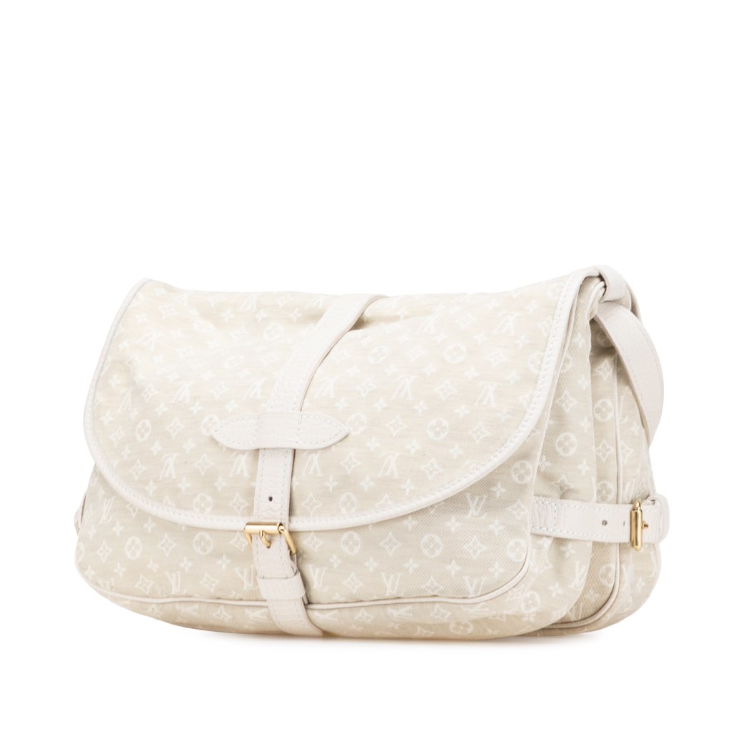 Louis Vuitton Monogram Mini Lin Saumur 30 - 2