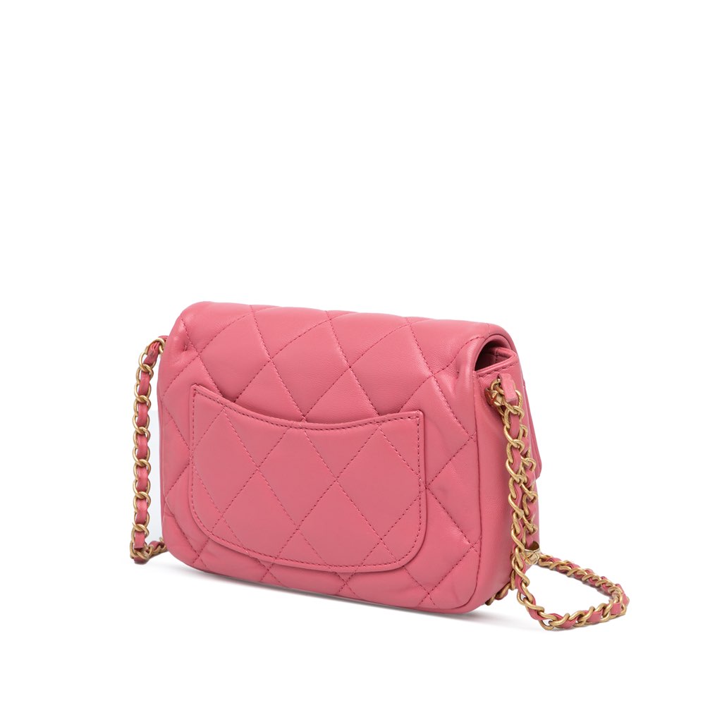 Chanel Small Quilted Lambskin Dynasty Flap - 2