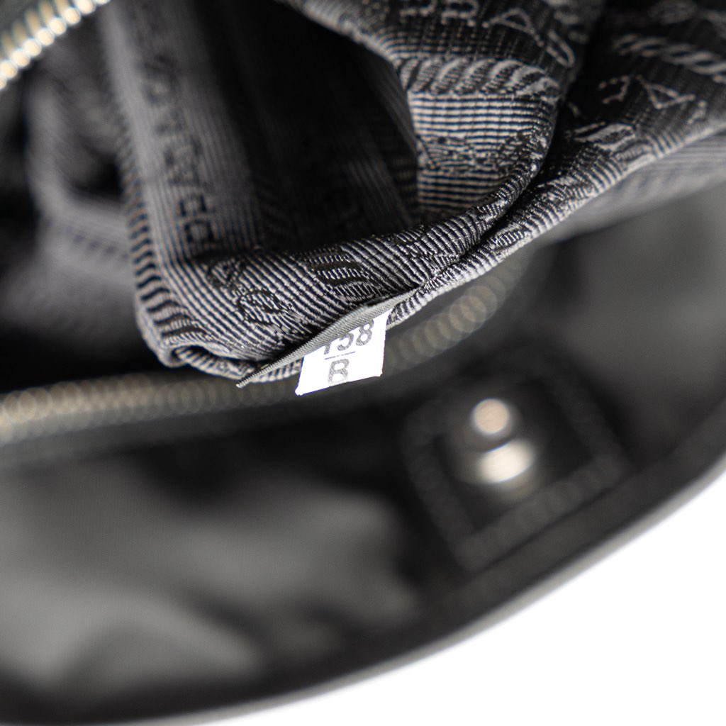 Prada Tessuto Saffiano Trimmed Open Convertible Tote - Detail 2