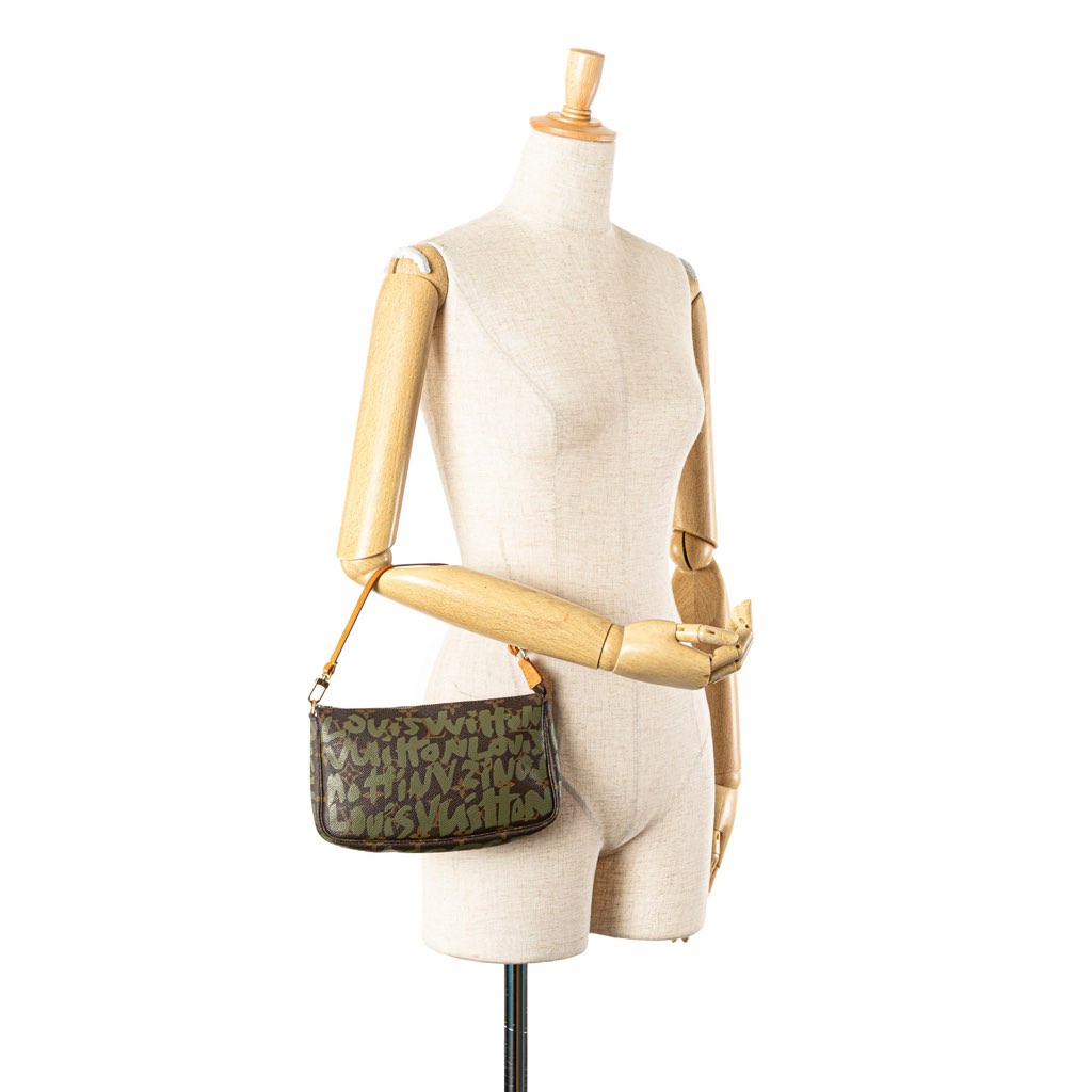 Louis Vuitton Stephen Sprouse Monogram Graffiti Pochette Accessoires - Image 14
