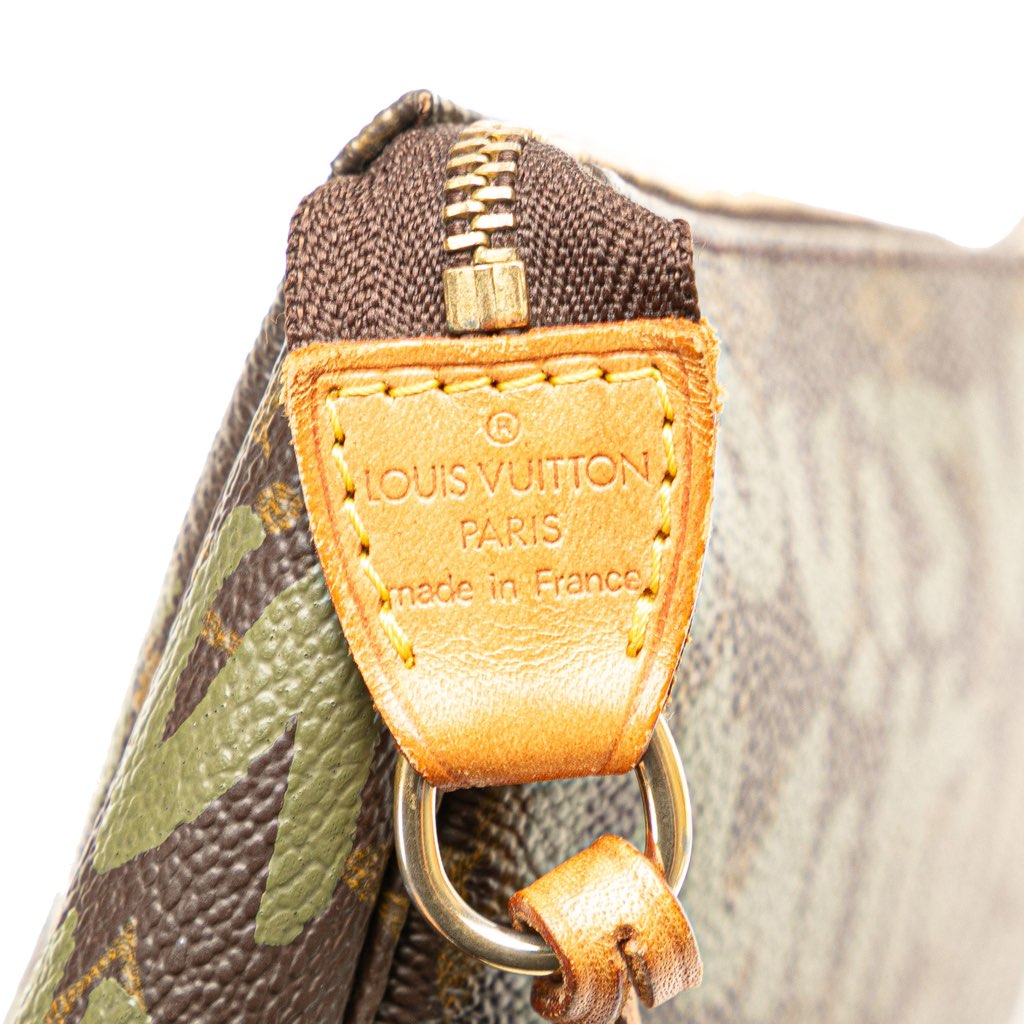 Louis Vuitton Stephen Sprouse Monogram Graffiti Pochette Accessoires - Side view