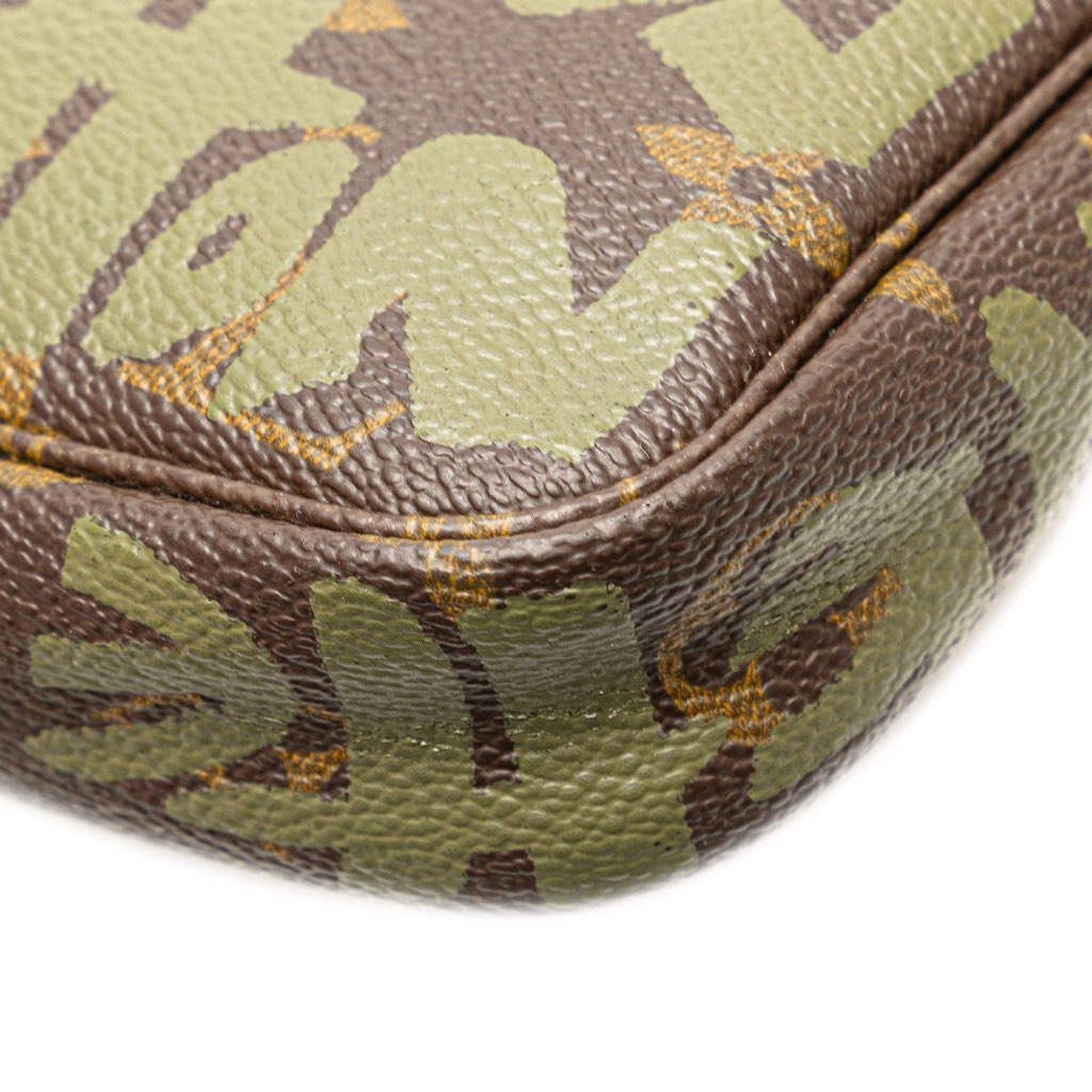 Louis Vuitton Stephen Sprouse Monogram Graffiti Pochette Accessoires - Image 10