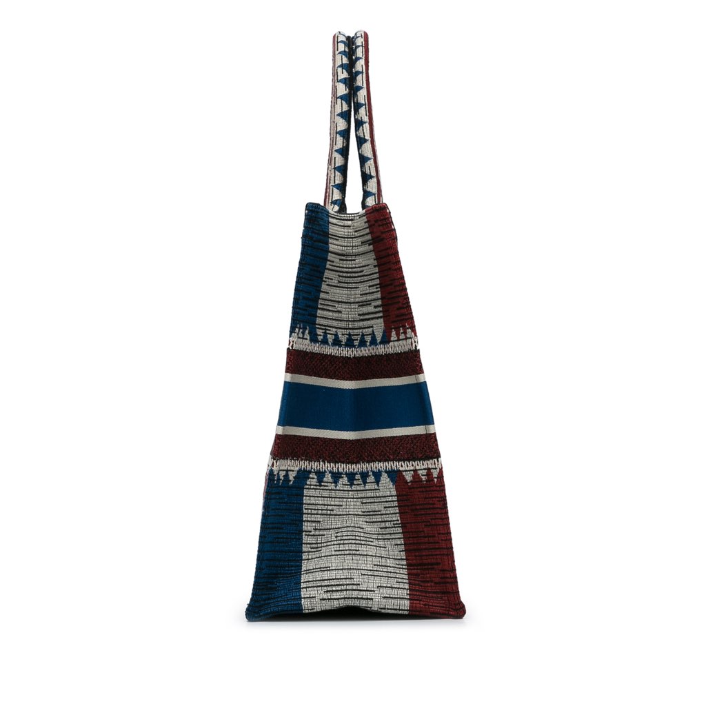 Dior Large French Flag Book Tote - 4
