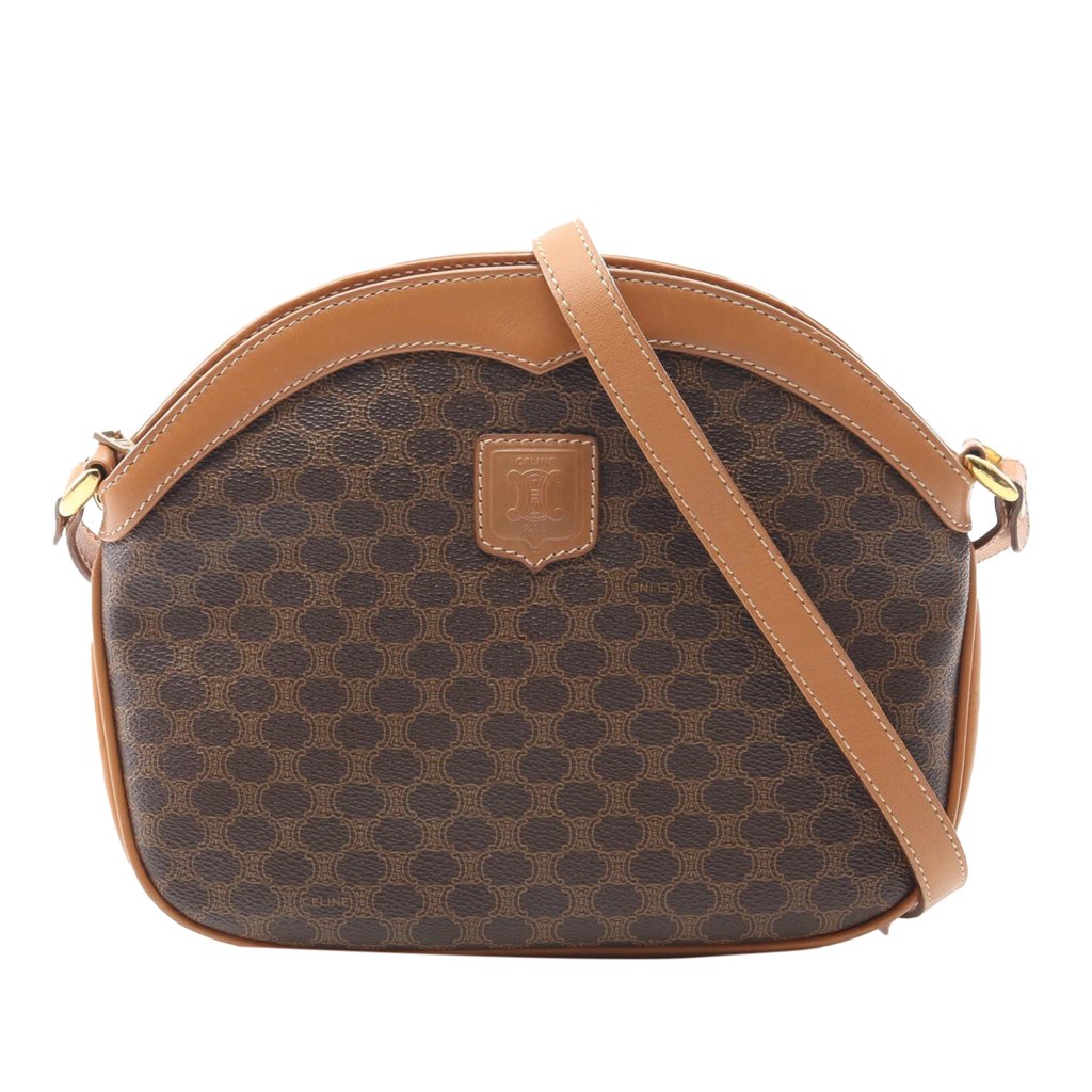 Celine Macadam Coated Canvas Crossbody