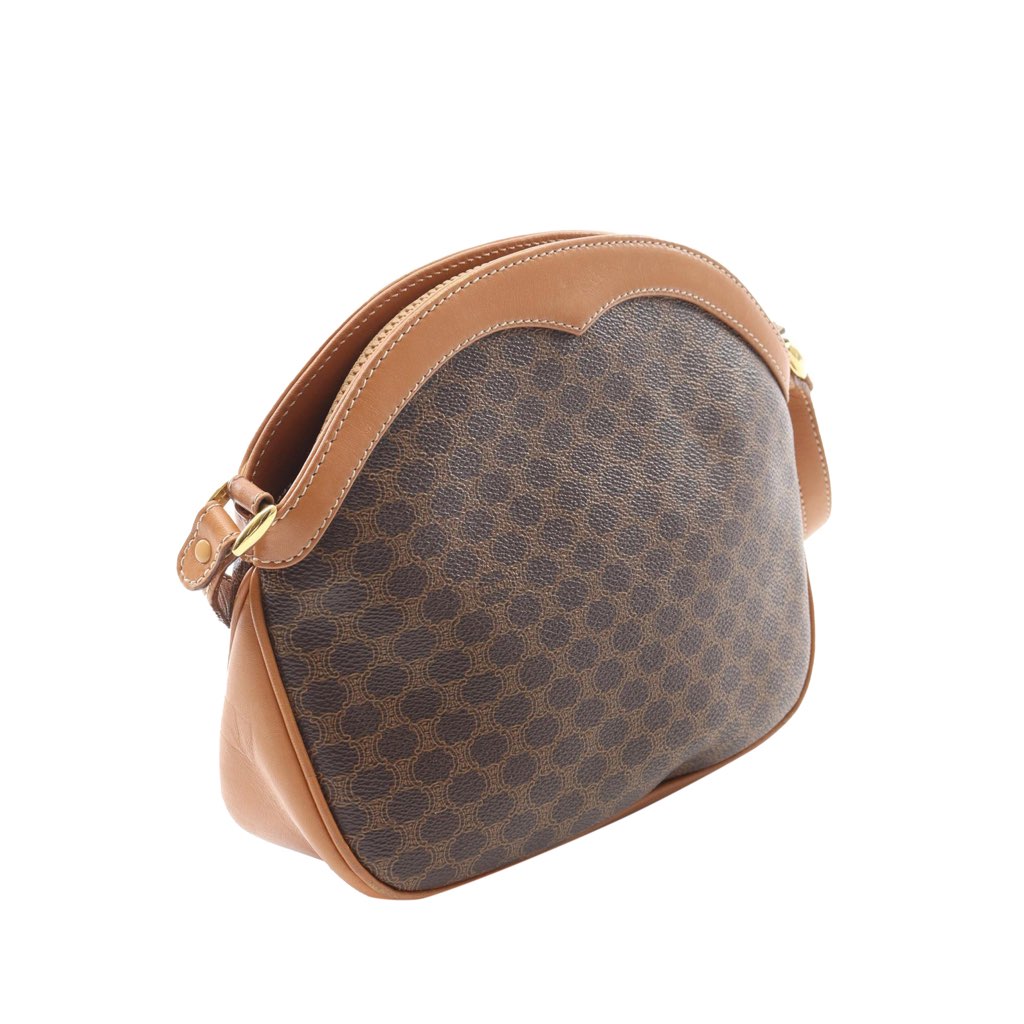 Celine Macadam Coated Canvas Crossbody - 2