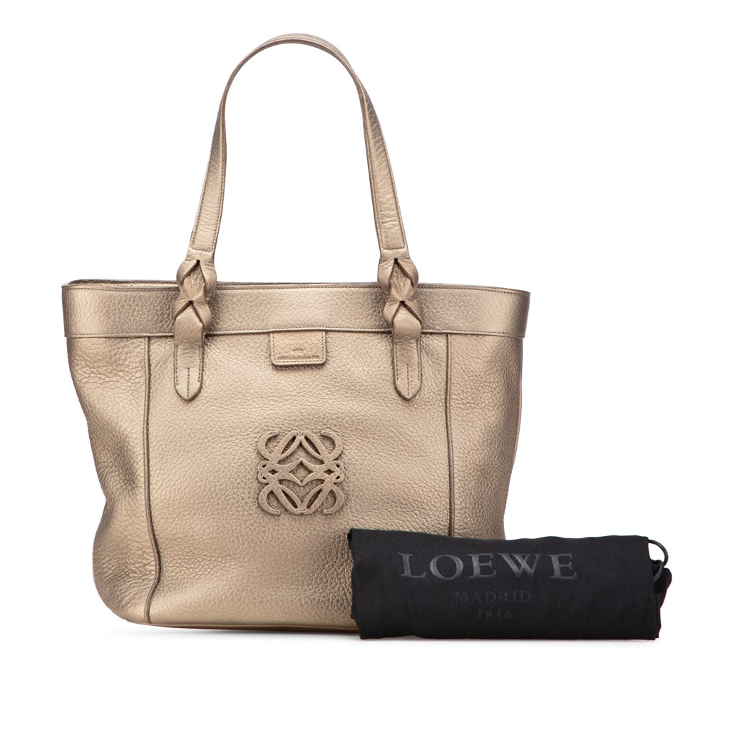 Loewe Leather Fusta Tote - Image 13