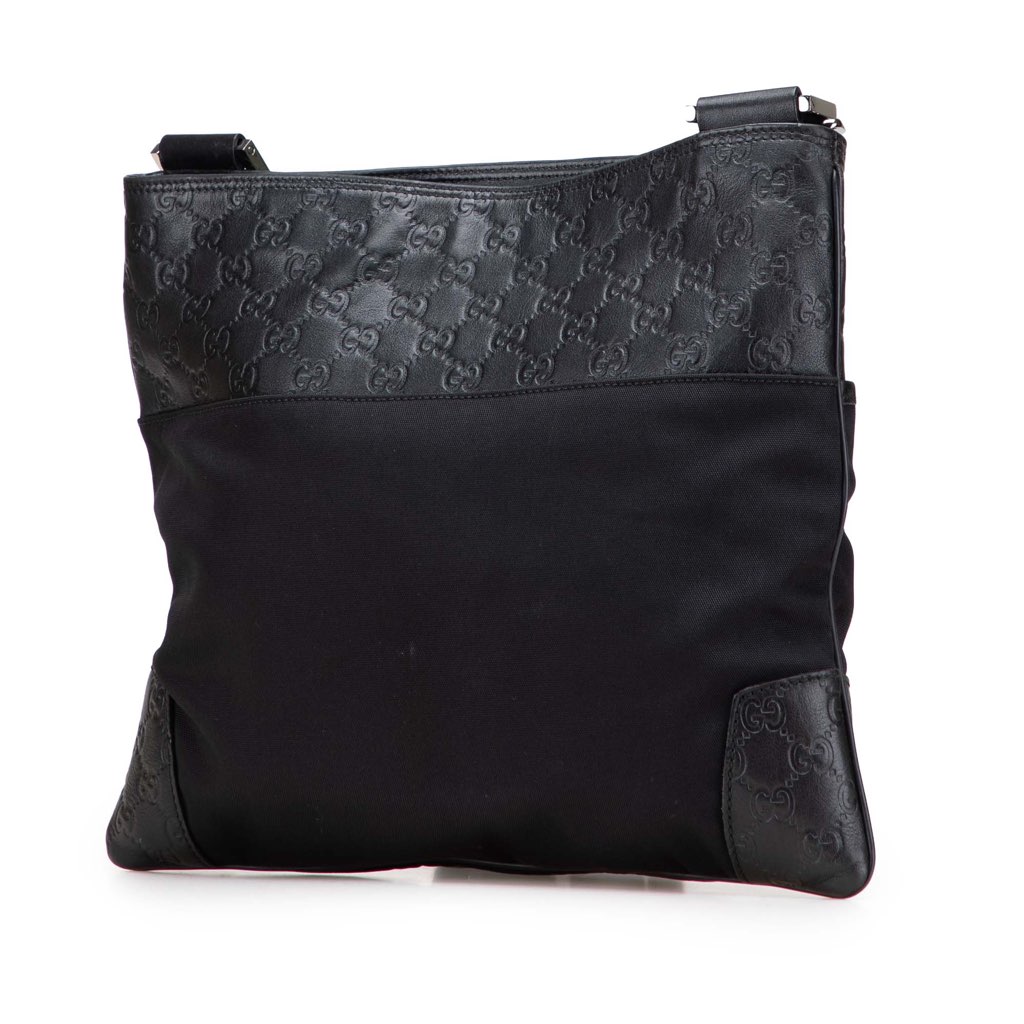 Gucci Guccissima and Nylon Crossbody - 2