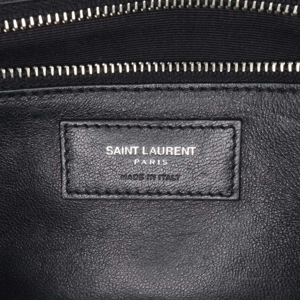 Saint Laurent Studded Leather Monogram Le Sept Chain Bag - 5