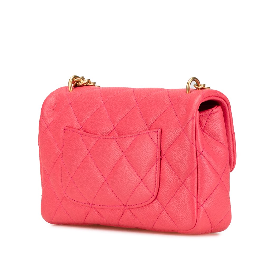 Chanel Mini Quilted Caviar Sweetheart Flap - 2